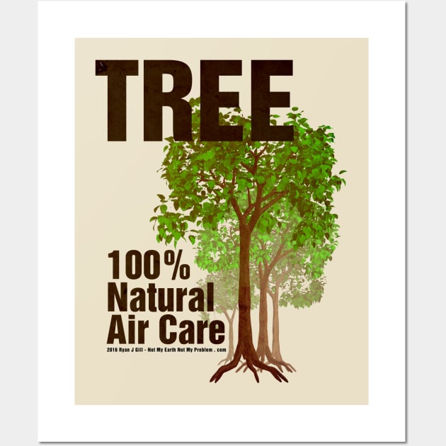 Tree: 100% Natural Air Care Wall Art by NotMyEarth